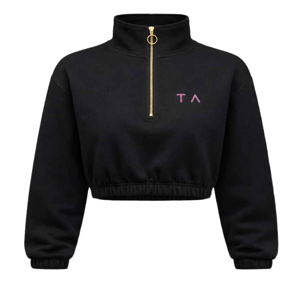 TA Cozy Flex Fleece Crop Zip - Image 2