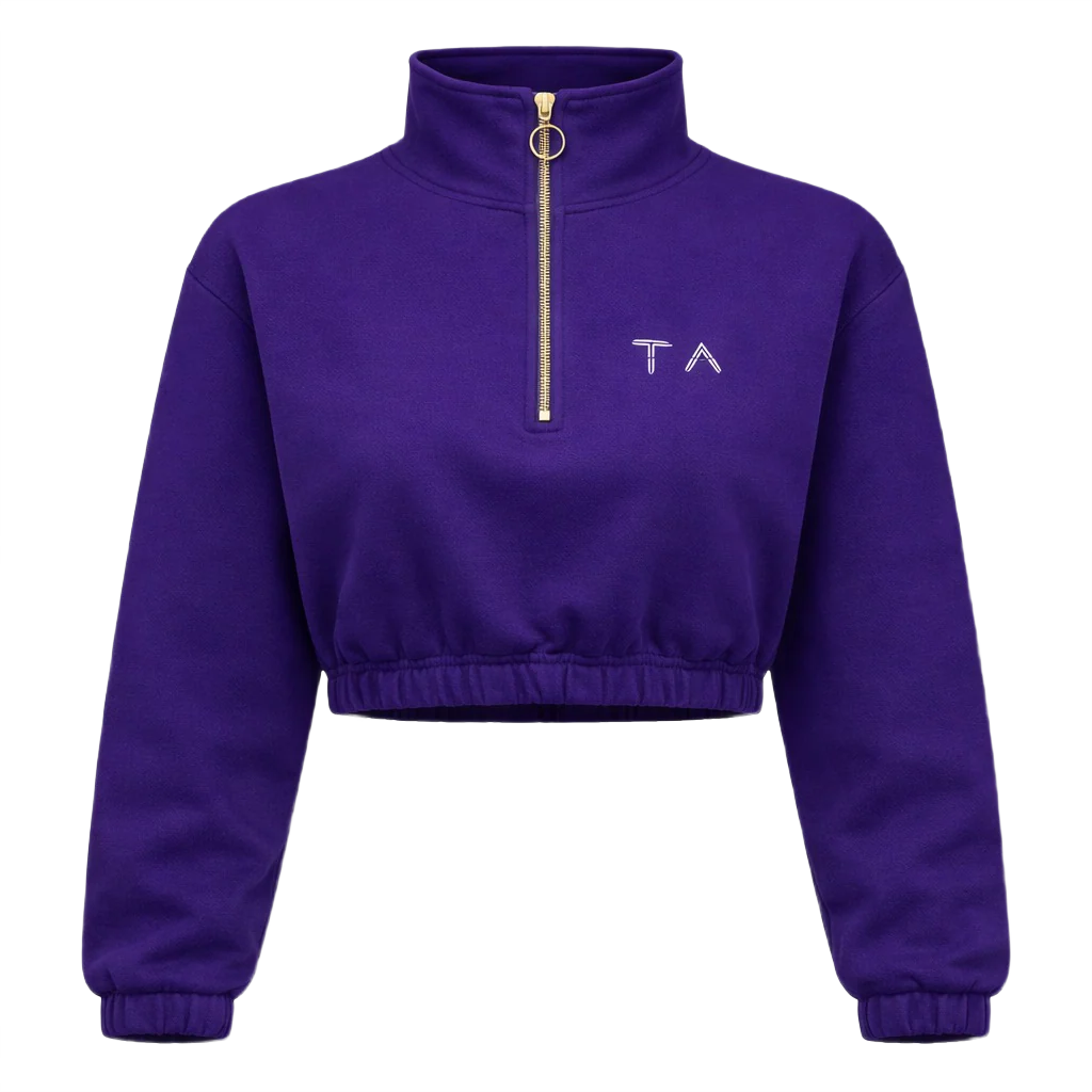 TA Cozy Flex Fleece Crop Zip - Image 3